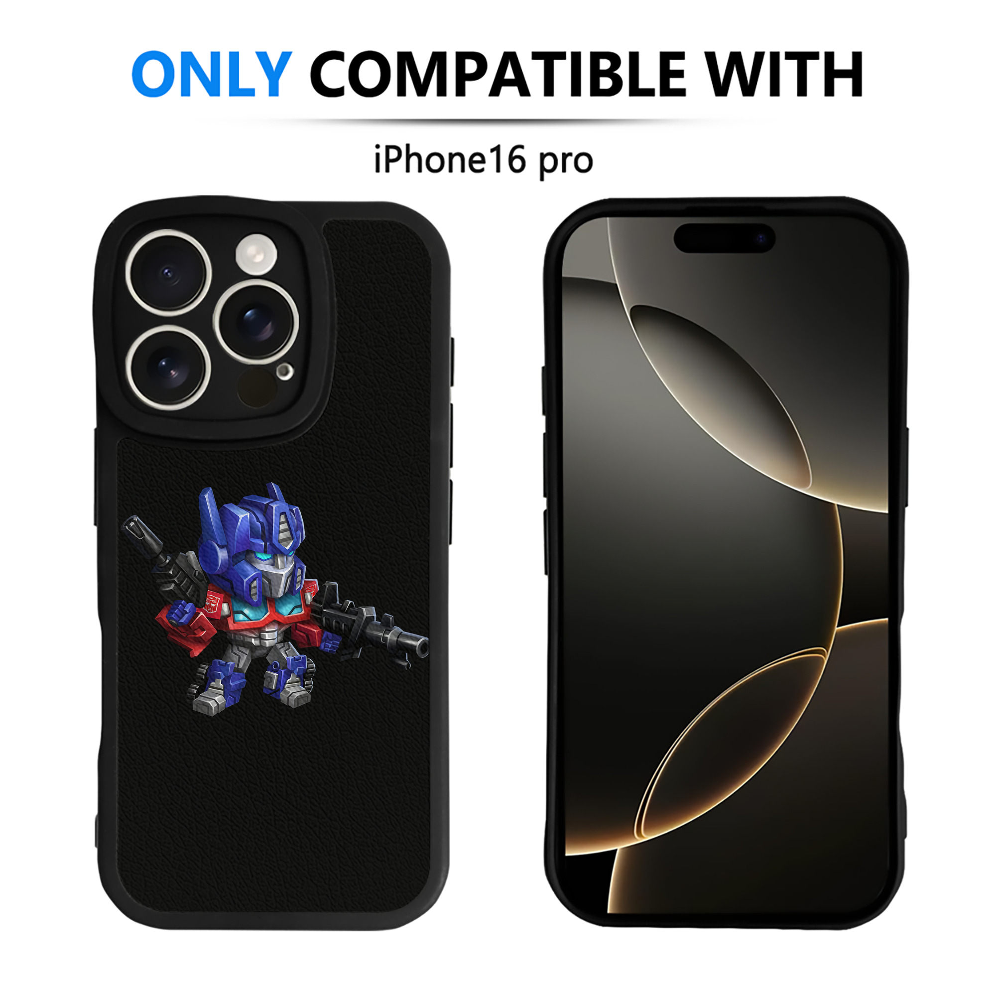 （画像用）  【iPhone 16シリーズ対応】シリコンスマホケース（レザー調） 材質：シリコン